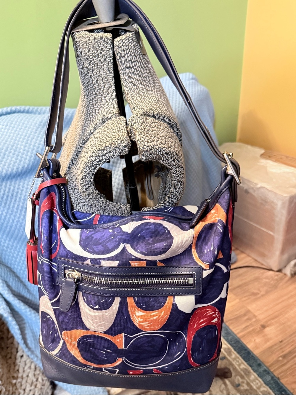 Coach Legacy Heritage Signature C Duffle Crossbody shoulder bag